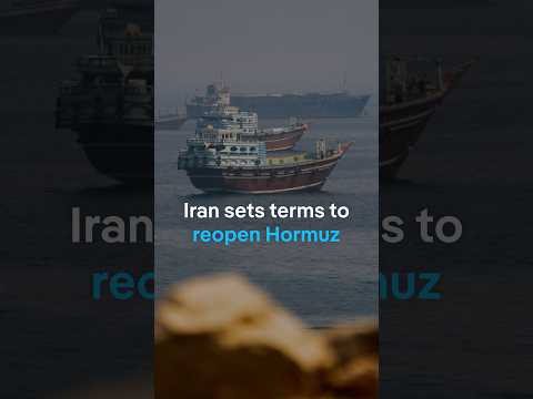 Iran offers deal to reopen Strait of Hormuz | DW News