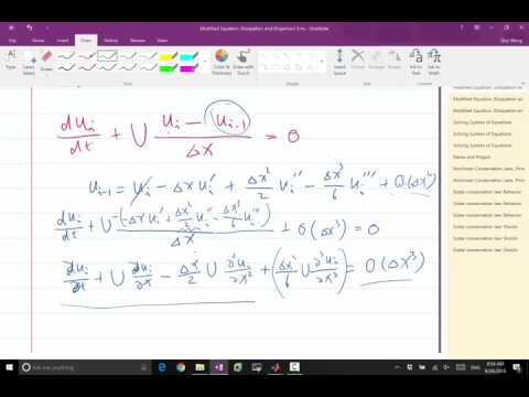 Lecture 06 Part 2: Dissipation error in advection equation - analysis