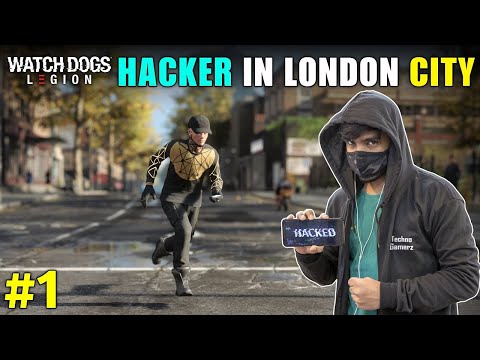 HACKER IN LONDON CITY | WATCH DOGS  GAMEPLAY #1 #talib999 #technogamerz