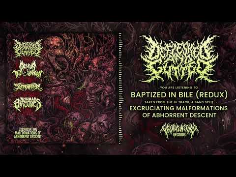 DEFLESHED AND GUTTED - BAPTIZED IN BILE [OFFICIAL TRACK PREMIERE] (REDUX)