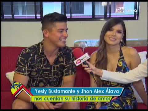Yesly Bustamante y Jhon Alex Álava nos cuentan su historia de amor