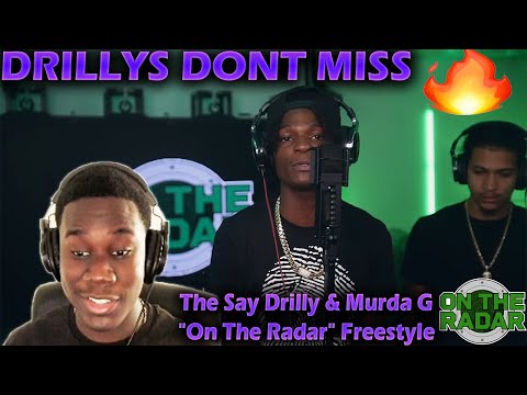 DRILLYS DONT MISS 🔥 WaviJus Reacts To - The Say Drilly & Murda G "On The Radar" Freestyle