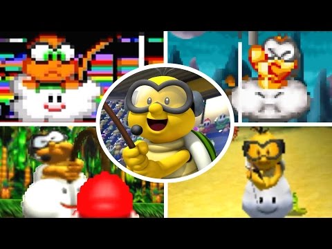 Evolution of Lakitu Rescues in Mario Kart (1992-2017)
