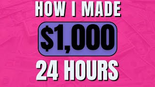 FREE CPA Method! Fastest Way To Make $1,000 In 24 Hours (Make Money Online In 2023) thumbnail