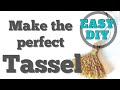 How To Make A Tassel In Less Than Five Minutes!