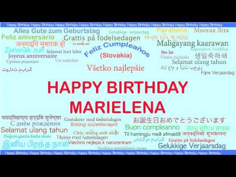Marielena   Languages Idiomas - Happy Birthday