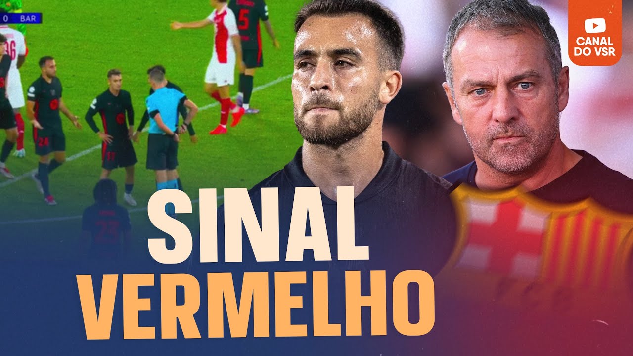 O BARÇA NÃO CONSEGUE FICAR COM 11 EM CAMPO...