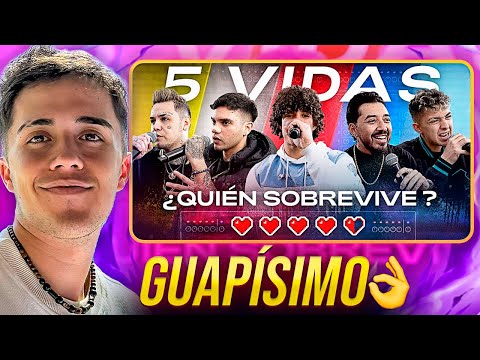 GAZIR REACCIONA A RED BULL 5 VIDAS ♥️ Lokillo, Dani, Kaiser, Meta, Éxodo