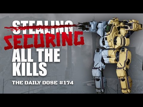 Securing all the Kills with Machine Guns - Blackjack Arrow - Mechwarrior Online The Daily Dose #174