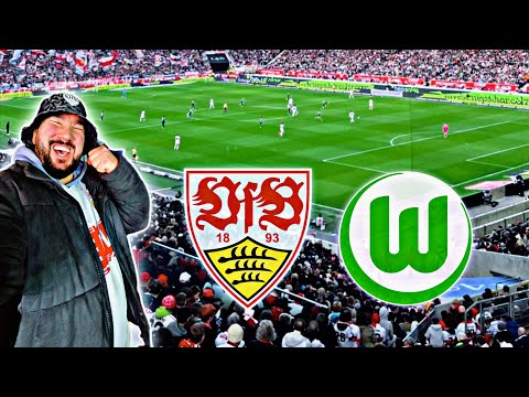 WE CLAP THE WOLVES! 🔥 VfB Stuttgart vs VfL Wolfsburg | Stadium Vlog 🏟⚽️
