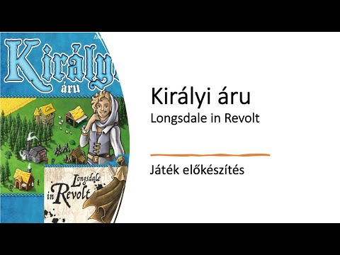 Királyi áru - Longsdale in Revolt - Egyszemélyes előkészítés - Robert SoloPlay