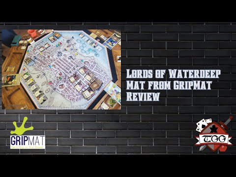 Lords of Waterdeep Mat from GripMat Review