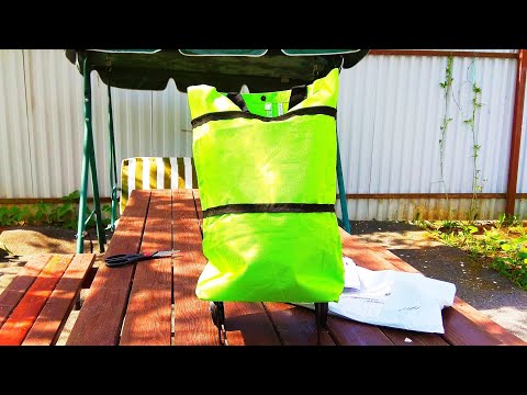 Складная хозяйственная сумка тележка / Foldable shopping trolley bag