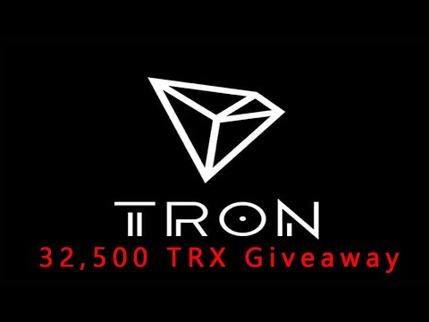 Ganhe a moeda TRX Grátis no Grande evento de Giveaway da TRON Foundation ! (32.500 TRX)