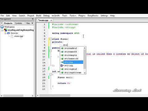 058 Class Constructors C Object Oriented Programming Video Tutorial