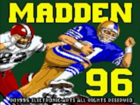 Madden NFL 96 Game Gear