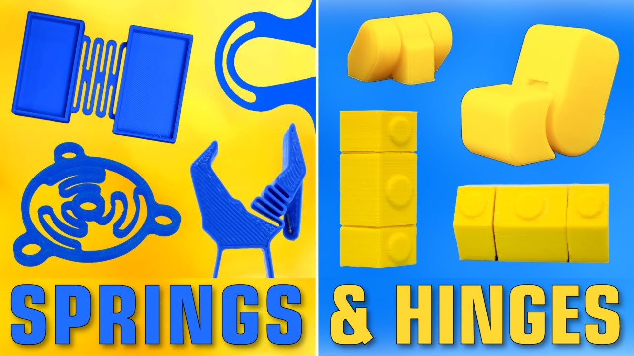 Learn 15 Print-in-Place Mechanisms in 15 Minutes