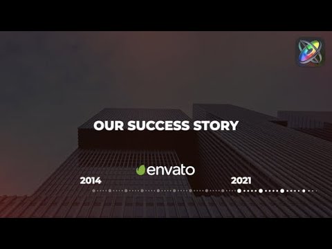 Apple Motion Template | Minimal Corporate Timeline Apple Motion