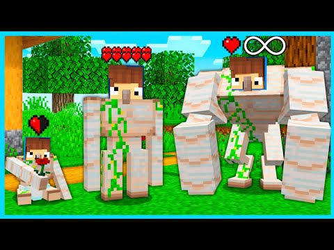 MIPAN & ZUZUZU KEHIDUPAN JADI IRON GOLEM DI MINECRAFT! DARI BAYI SAMPAI TUA