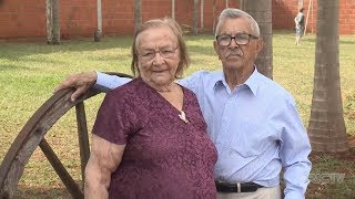 Bodas de vinho: casal completa 70 anos juntos