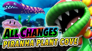 Real Mayan Inspiration?! All Changes in Piranha Plant Cove! | Tour VS Mario Kart 8 ANALYSIS