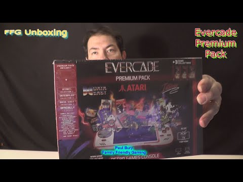 FFG Unboxing Evercade Premium Pack