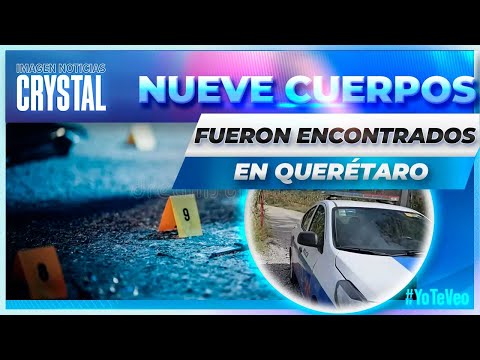 Hallan nueve cuerpos en San Juan del Río, Querétaro | Noticias con Crystal Mendivil