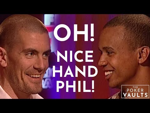 Gus Hansen THINKS he has the best hand vs Phil Ivey, but...