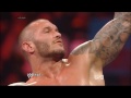 LUCHA COMPLETA John Cena Vs Randy Orton Raw Latino ᴴᴰ