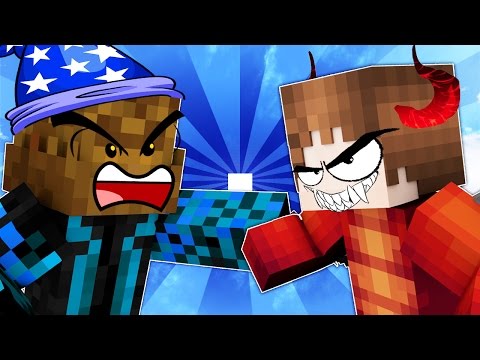 Minecraft DRAGONS vs WIZARDS! YouTuber Siege World #1 - MEET THE TEAMS!