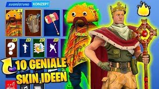 10 geniale skins die kommen sollten community ideen fortnite top 10 ranking deutsch - die 10 seltensten skins in fortnite