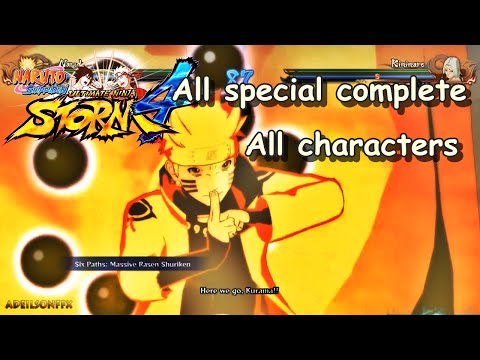 🎮 Naruto Storm 4 -All Ultimate Jutsus, all characters
