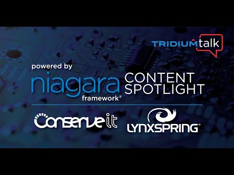 TridiumTalk: Powered by Niagara Content Spotlight - Conserve It & Lynxspring (June 22, 2023)