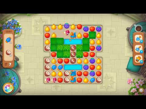 Gardenscapes level 12191 Gameplay #Bubunka
