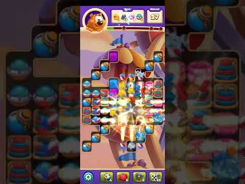 Toon Blast Level 7250 Super Hard Level