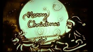 Merry Christmas Song Sand Art , Jingle Bell Song Video - Wish You Merry Christmas