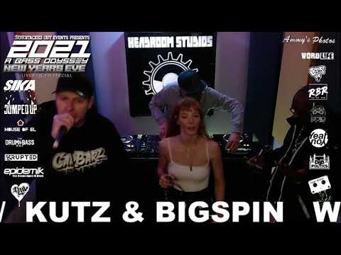 Bellyman, Maddy V, MC Fearless w/ Riddle & Kuts & Big Spin - 2021 A BASS ODYESSEY [NYE]