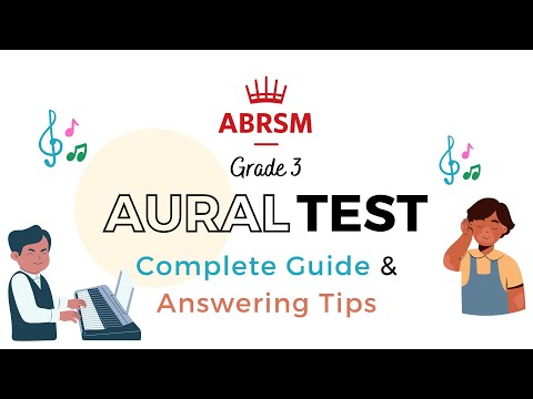 ABRSM Grade 3 Aural Test Explained! Answering Tips & Teaching Hints
