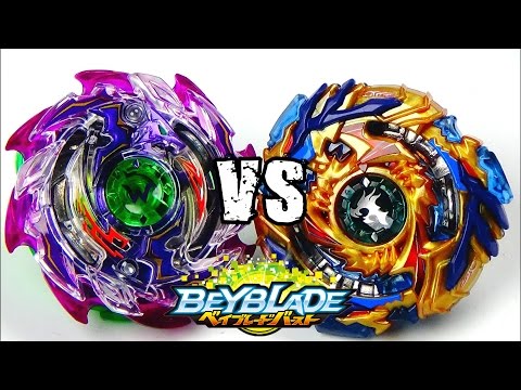 Beyblade Burst God BATTLE!! Tornado Wyvern .4G.At vs Drain Fafnir .8.N