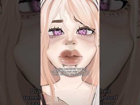 Art thief final boss 🏆😭 #digitalart #jellyartstyle