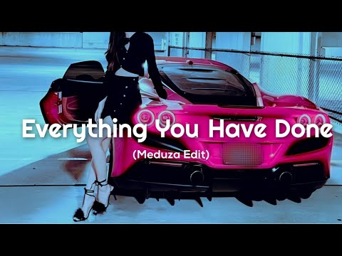 GENESI - Everything You Have Done (Meduza Edit)  Car Music