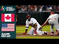 Canada Vs United States Game Highlights 2023 World Base