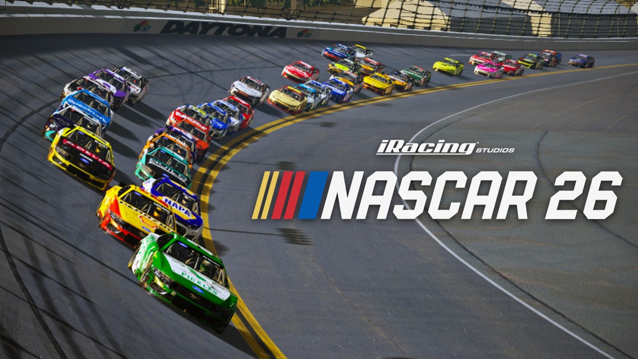 Checking out iRacing NASCAR 26 Game in Daytona!