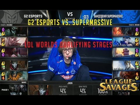 G2 WADID OLAF DESTROYS SUPERMASSIVE | LOL WORLDS DAY 4
