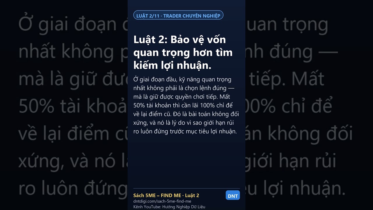 Luật 2 — Bảo vệ vốn quan trọng hơn tìm kiếm lợi nhuận