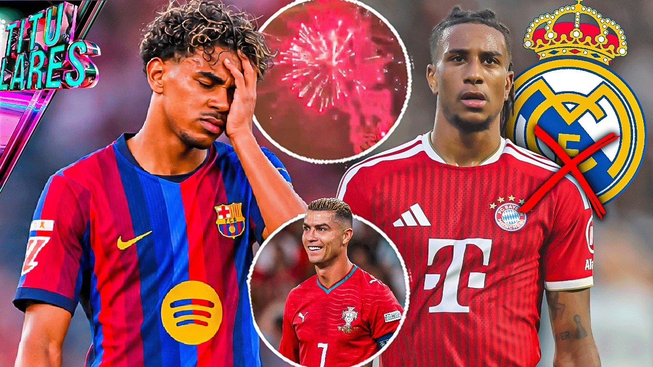 Molestan con pirotecnia al Barça | Olise no va al Madrid por esto | ¿Reducen castigo a Cristiano?