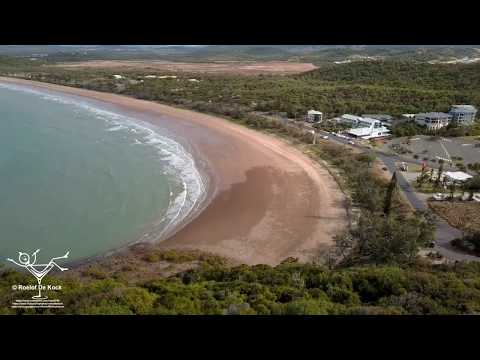 Rosslyn bay beach lookout, Yeppoon, Queensland, Australia.