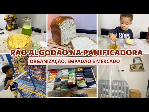 LIMPEZA DA DOLCE GUSTO | ORGANIZAÇÃO DA CÔMODA | EMPADÃO DE FRANGO | PÃO ALGODÃO NA PANIFICADORA