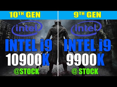 INTEL i9 10900K vs INTEL i9 9900K I PC GAMES TEST |
