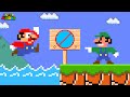 Super Mario Bros But Mario Is Forbidden To Touch The Color BLUE